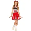 Image de Déguisement Pom Pom Girl - FIESTAS GUIRCA - 7 à 9 ans - Couleur blanche