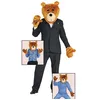 Image de DÉGUISEMENT OURS ADULTE TAILLE UNIQUE Marron Chocolat