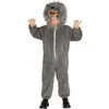 Image de Déguisement Loup pour Enfant de 3-4 ans - ALPEXE - Animaux - Gris - Polyester