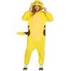 Image de Déguisement - GUIRCA - Chinchilla Électrique - Pokémon - Jaune - Adulte - Mixte