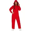 Image de Déguisement Femme - FIESTAS GUIRCA - Braqueur Rouge - Casa del Papel - Tissu Rouge - Adulte