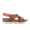Image de Sandale - nu-pieds Femme PIKOLINOS 95495 Marron - Talon compensé 4cm