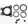 Image de Araignée Rotor VTT Qrings QX1 Rex 1.1 BCD76 Cannondale noir