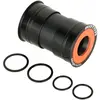 Image de Axe de pédalier de route Rotor Press Fit 24mm BB386 EVO noir