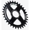 Image de Plateau de VTT Rotor Hawk y Raptor QRings noir - 38