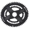 Image de Plateaux Rotor Aldhu 3D+ QRings Spidering Aero noir - 52/36