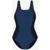 Image de Maillot de bain Orca RS1 One Piece noir bleu marine femme - S