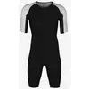 Image de Combinaison de triathlon Orca Athlex Aero Race manche courte noir blanc - XS