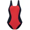 Image de Maillot de bain Orca RS1 One Piece rouge noir femme - S