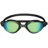 Image de Lunettes de natation Killa 180 noir avec verres à effet miroir vert