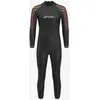 Image de Combinaison néoprène Orca Zeal Thermal Open Water manche longue noir orange - MT