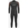 Image de Combinaison néoprène Orca Vitalis Thermal Open Water manche longue noir orange - 6