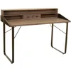 Image de Bureau Alexandra House Living Marron Bois Fer Tôle Bois D'épicéa 60 X 95 X 130 Cm