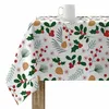 Image de Nappe Enduite Antitache Mauré Merry Christmas 200 X 140 Cm