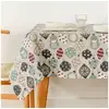 Image de Nappe enduite antitache belum merry christmas multicouleur 200 x 150 cm
