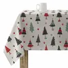 Image de Nappe Enduite Antitache Mauré Merry Christmas 300 X 140 Cm