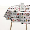 Image de Nappe Mauré Noel Blanc