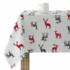 Image de Nappe Enduite Antitache Mauré Merry Christmas 200 X 140 Cm