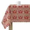 Image de Nappe Enduite Antitache Mauré Merry Christmas 140 X 140 Cm