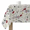 Image de Nappe Enduite Antitache Mauré Merry Christmas 200 X 140 Cm