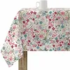 Image de Nappe Antitache Muaré 0120-52 200 X 140 Cm Fleurs