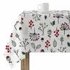 Image de Nappe Enduite Antitache Mauré Merry Christmas 100 X 140 Cm