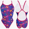 Image de Maillot de bain de natation Turbo Splash bretelles fines rose femme - S