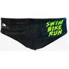 Image de Maillot de bain de waterpolo Turbo Swim-Bike Run noir jaune - S