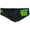 Image de Maillot de bain de waterpolo Turbo Swim-Bike Run noir jaune - XL