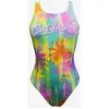 Image de Maillot de bain de natation Turbo Cali Palms multicolore - S
