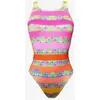 Image de Maillot de bain de natation Turbo Flu Lines multicolore - L