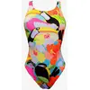 Image de Maillot de bain de natation Turbo Tropic Vibes multicolore - S