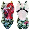 Image de Maillot de bain Turbo Red Dragon bande large multicolore femme - S