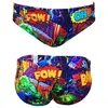 Image de Maillot de bain de waterpolo Turbo Super Comic multicolore - L