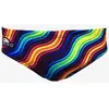 Image de Maillot de bain de waterpolo Turbo WP jaune bleu vert - L