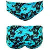 Image de Maillot de bain Turbo Fluor Hibis bleu noir - S