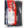 Image de Collier de serrage rilsan noir 2,6 x 200 mm sachet de 100