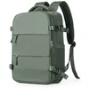 Image de DAM Sac à dos cabine de voyage grande capacité avec multi-compartiments (chaussures vêtements laptop). 31x17x42 Cm. Vert Olive