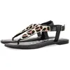 Image de Sandales femme Gioseppo Newfane - leopardo - 36 - Cuir - A élastique - Basse