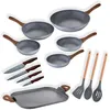 Image de Pack 6 Casseroles + Ustensiles De Cuisine San Ignacio Daimiel