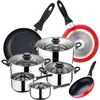 Image de San Ignacio 8 Piece Kitchen's Battery Game + 3 Sartennes 16/20/24 Cm San Ignacio