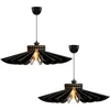 Image de Ensemble De 2 Lampes De Plafond 45 Cm. Noir, Type E 27 Max 45 - 60 W