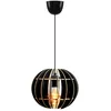 Image de Lampe De Toit De 60 Cm. Noir, Type E 27 Max 45 - 60 W