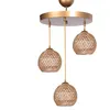 Image de Lampe De Toit De 80 Cm. Argent, Type 3 X Et 27 Max 45 - 60 W