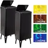 Image de Poubelle Intelligente Wellhome 60l 2 Unités Noir Avec Ouverture Automatique