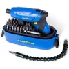 Image de Visseuse à Batterie 3.6V + Embout articulé + Coffret 52 Accessoires GOODYEAR