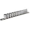 Image de Rail de 13 douilles JBM 1/4ââ 6 pans 4-14 mm