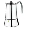 Image de Monix M630004 Machine À Café Manuelle Cafetière À Moka Acier Inoxydable