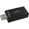 Image de Adaptateur audio USB - FUJITSU - Approx APPUSB71 - 7.1 canaux - Compatible Windows - Noir