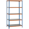Image de Etagère Légère Sans Vis Simonclick Plus 5/300 Bleu/orang/galva Bleu/orange/galva 2000x1000x300 - Simonrack